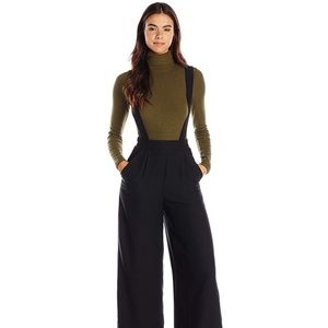 BB Dakota Mara Crepe Suspender Pants NWT